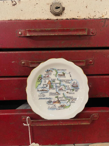 Jens Fresh Vintage ~ vintage small souvenir plate