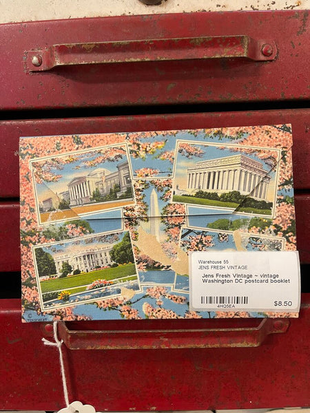 Jens Fresh Vintage ~ vintage Washington DC postcard booklet