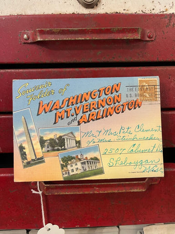 Jens Fresh Vintage ~ Vintage Washington, Mount Vernon, and Arlington postcards