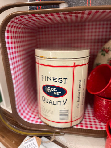 Jens Fresh Vintage ~ Vintage Campfire marshmallow tin .