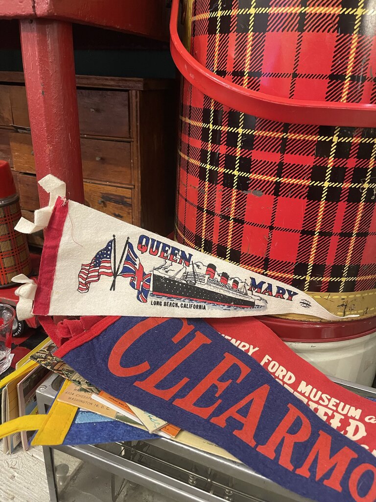 Jens Fresh Vintage ~. Vintage Queen Mary pennant