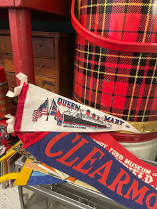 Jens Fresh Vintage ~. Vintage Queen Mary pennant