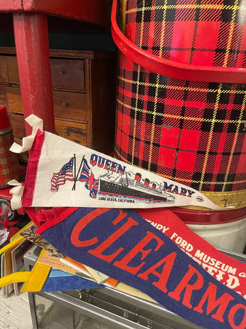 Jens Fresh Vintage ~. Vintage Queen Mary pennant