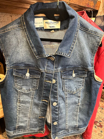 Denim vest WALLFLOWER size XL