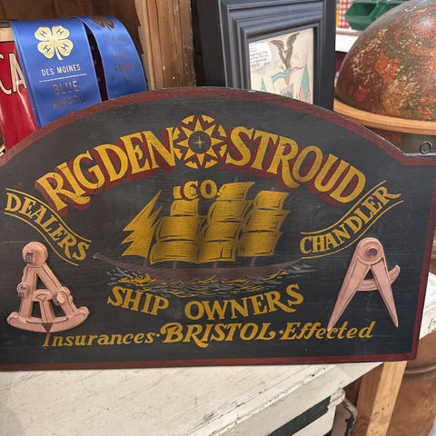 Nautical sign 14x23