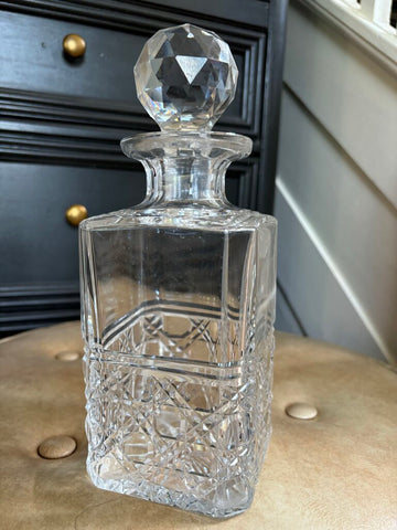 Crystal Decanter 10in