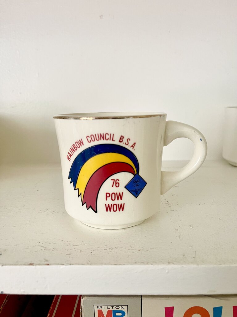 Jens Fresh Vintage ~ Vintage rainbow council mug