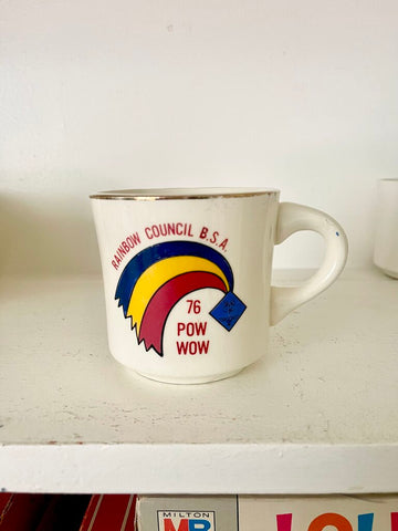 Jens Fresh Vintage ~ Vintage rainbow council mug