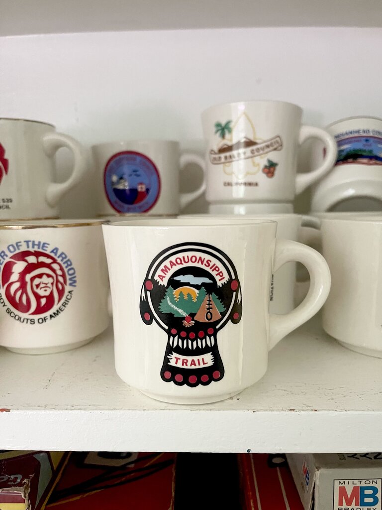 Jens Fresh Vintage ~ Vintage Amaquonsippi camp mug