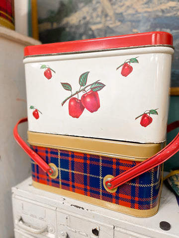 Jens Fresh Vintage - Vintage Apple bread box tin