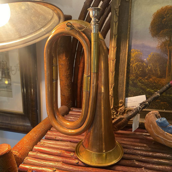 Copper and brass Calvert bugle