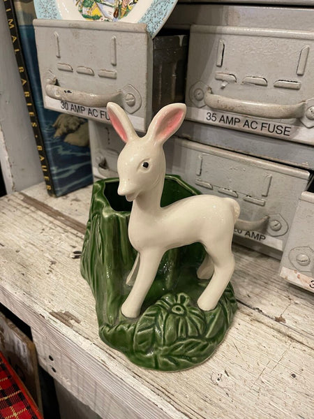 Jens Fresh Vintage ~ Vintage Large Deer Planter