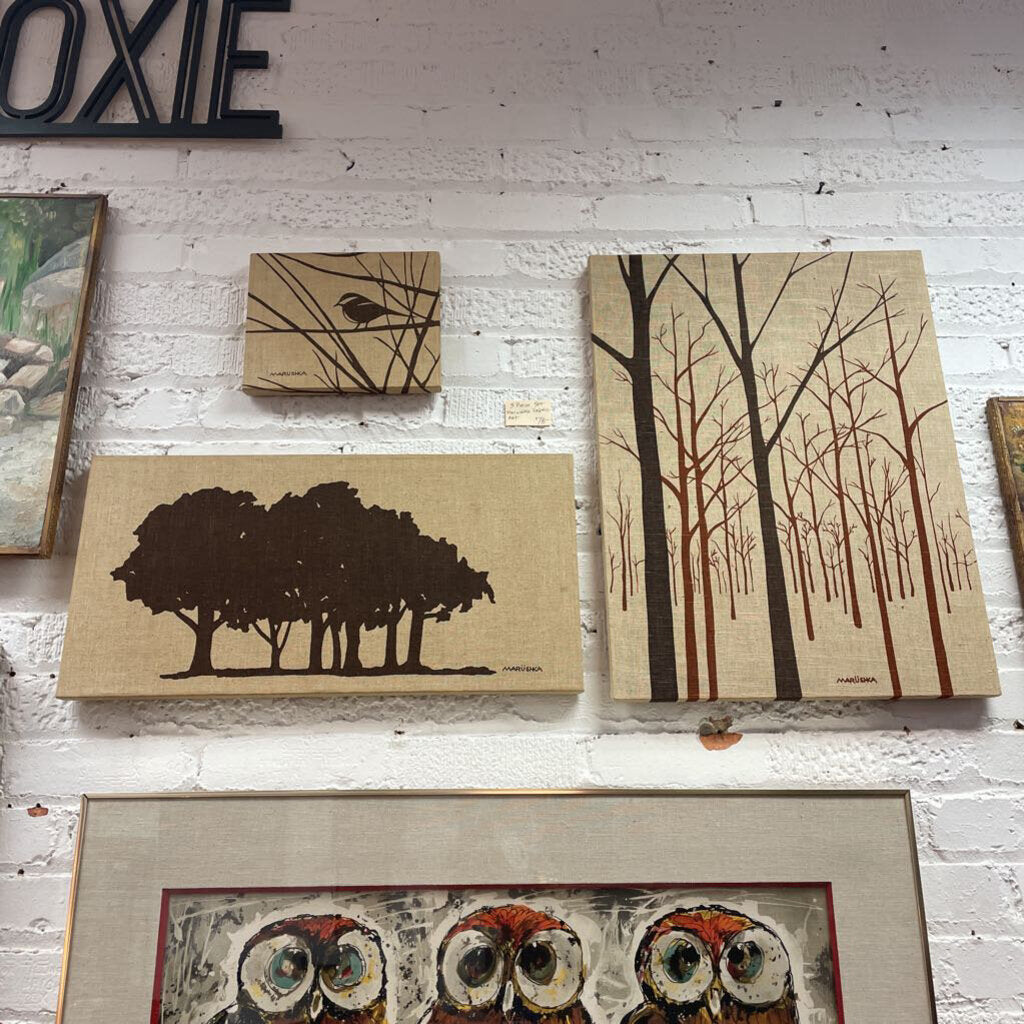 Moxie - 3 Piece Maruska Fabric Art Set