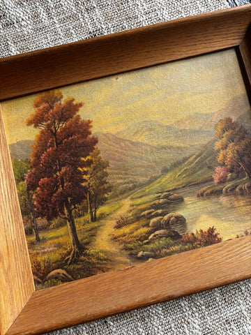 Vintage Framed Fall Print