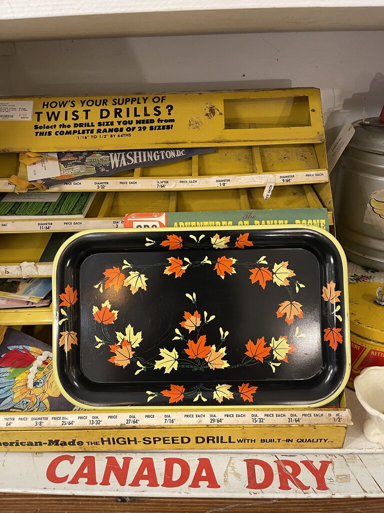Jens Fresh Vintage ~ Vintage Fall snack tray