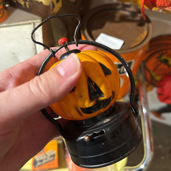 Vintage pumpkin lantern
