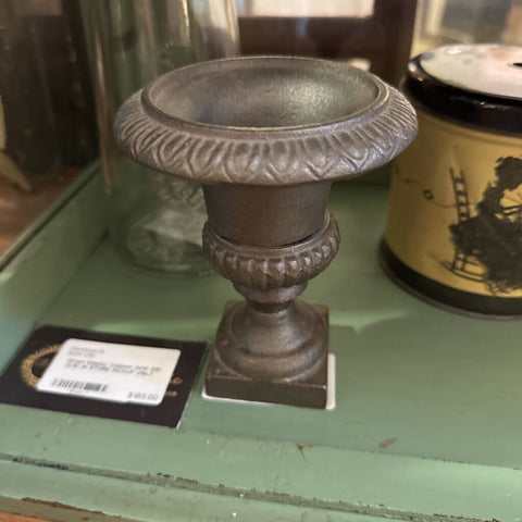 Small Cast Iron Urn Planter