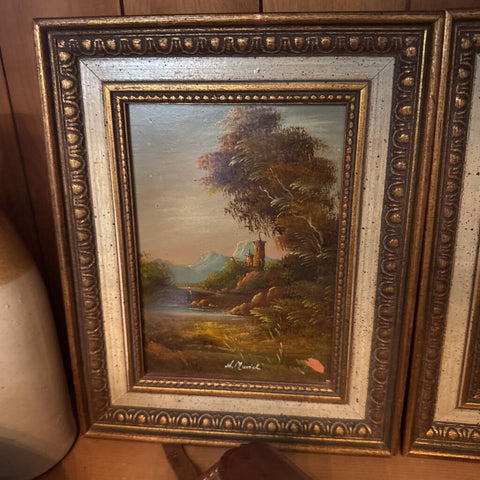Castle Pond Painting 8x10