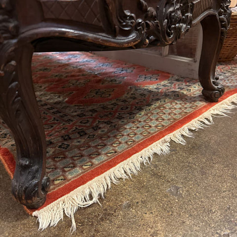 Vintage Orange Rug 4x6