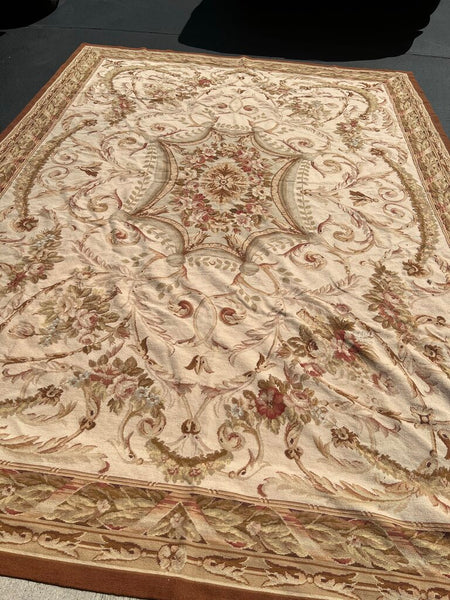 Needlepoint rug , Huge12 ft x 15 ft