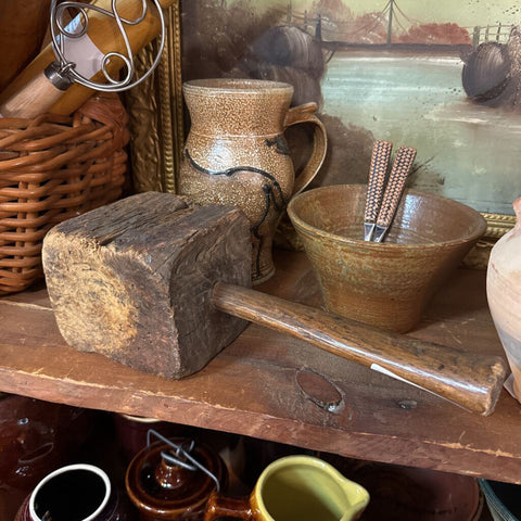 Large primitive mallet