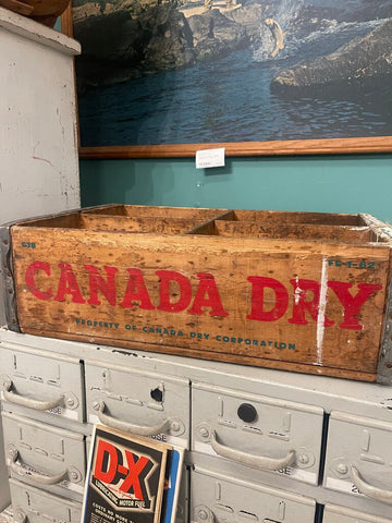 Jens Fresh Vintage ~ Vintage Canada dry pop crate