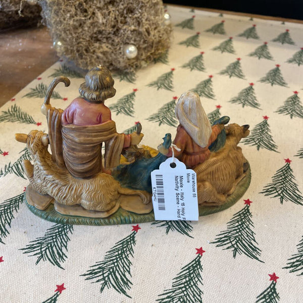 Moxie - Italy 15 Holy Family Nativity Scene - Hard Plastic -
