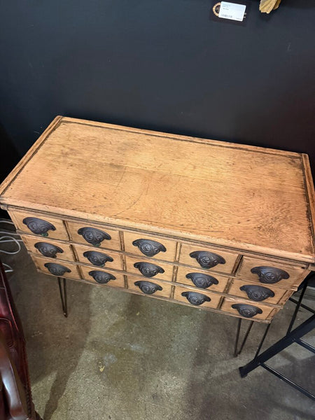 15 Drawer Card Catalog 32L 15.5D 32H IN STORE PICKUP ONLY