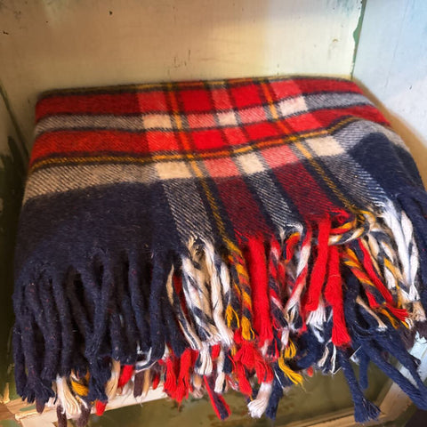 Navy Faribo Blanket