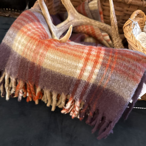 Brown Plaid Blanket