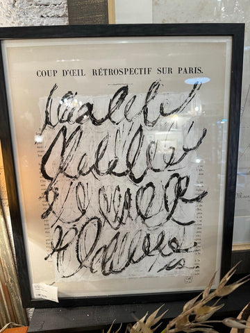 French poster 17x21