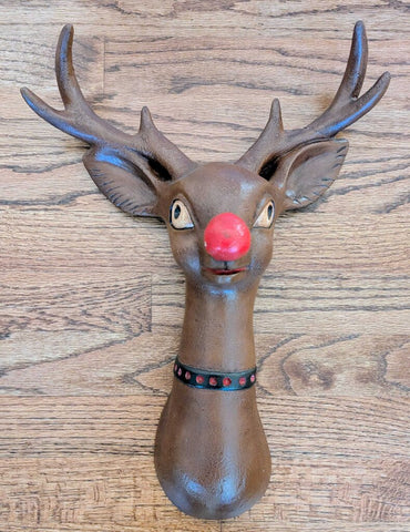 Vintage Rudolph Plaster Wall Mount 12x17