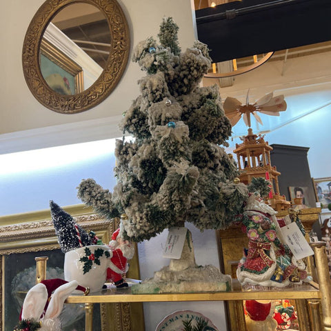 Rare 50s Consolidated Novelty 32' Bottle brush tree FIRM