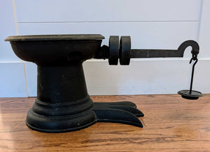 Antique Cast Iron Crows Feet Scale (STORE PU ONLY)