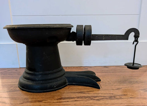 Antique Cast Iron Crows Feet Scale (STORE PU ONLY)