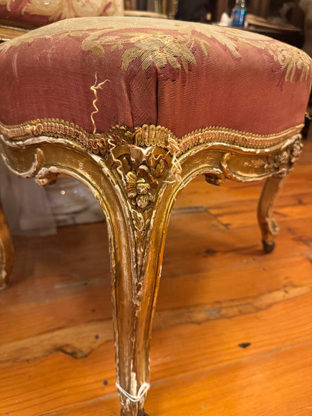 0666 Louis XVI dining tapestry decorative chair