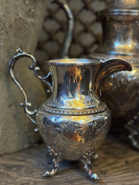 0210 Silverplate 3-Piece Tea Set