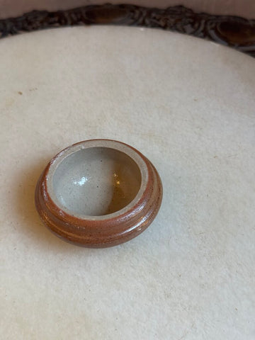 0116 mini clay salt cellar