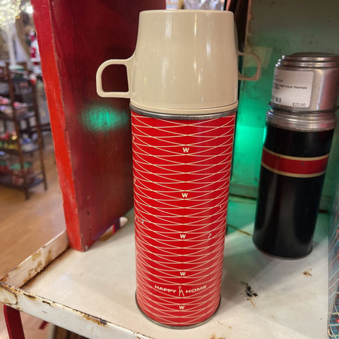 JFV ~ Vintage rare Happy Home Thermos