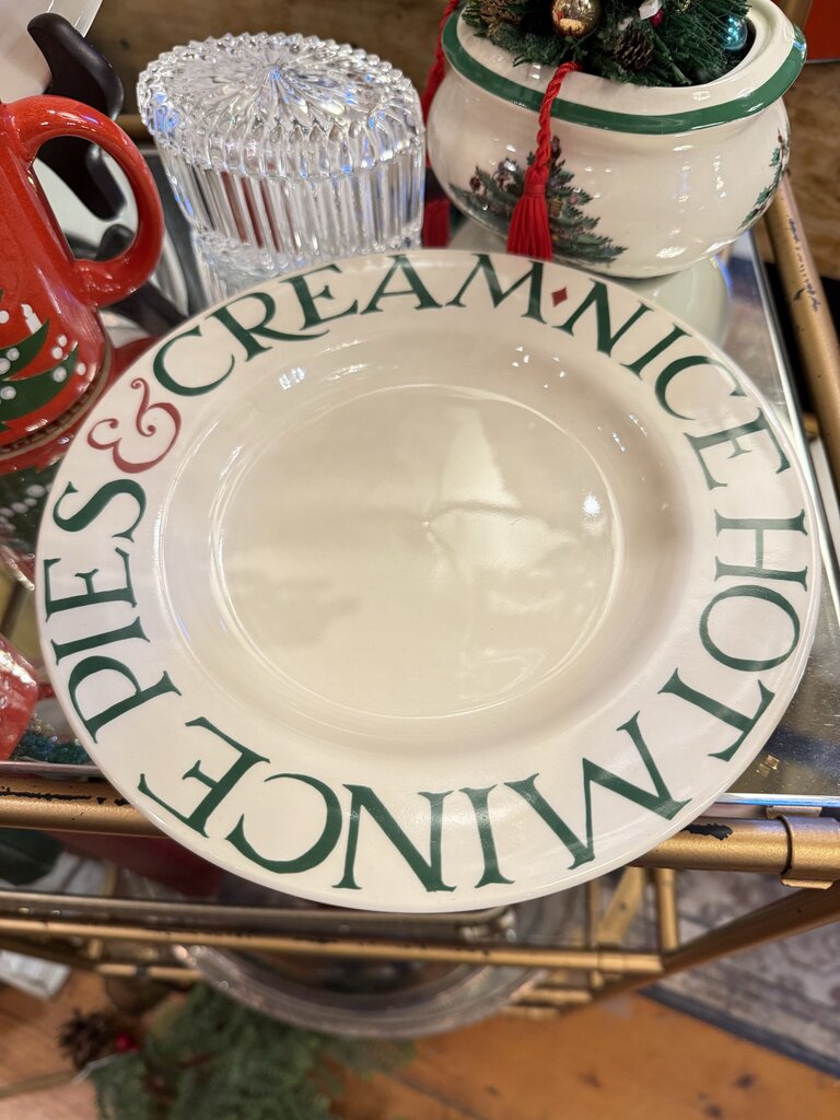 Emma Bridgewater Toast & Marmalade Christmas plate