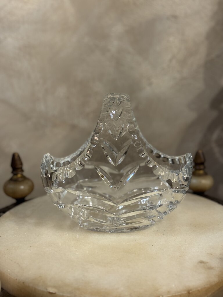 0719 Glass Small Basket