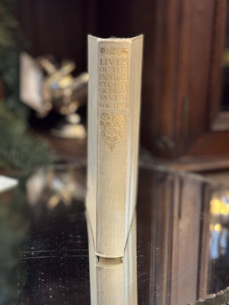 0069 Lives of the painters Vol. 1 book