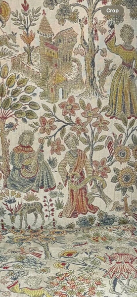 Kittinger Colonial Williamsburg Mahogany New England Style Wing Chair w/Ottoman (in store PU)