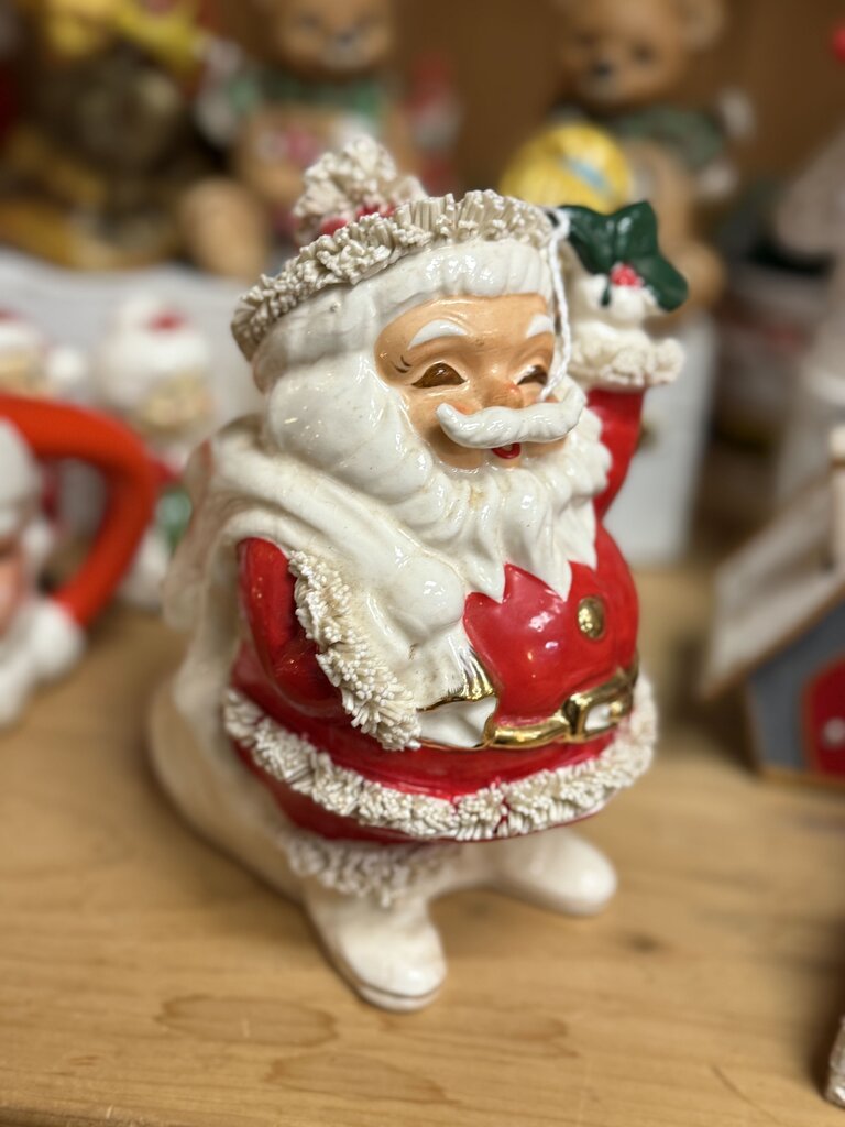 Ceramic Santa bank