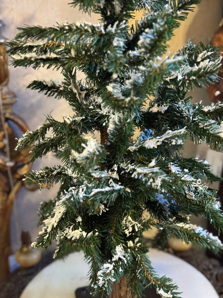 0757 Christmas tree w/ metal stand