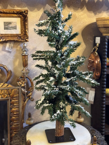 0757 Christmas tree w/ metal stand