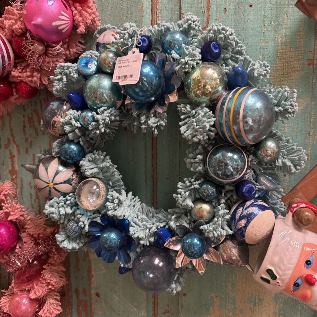 Blue wreath
