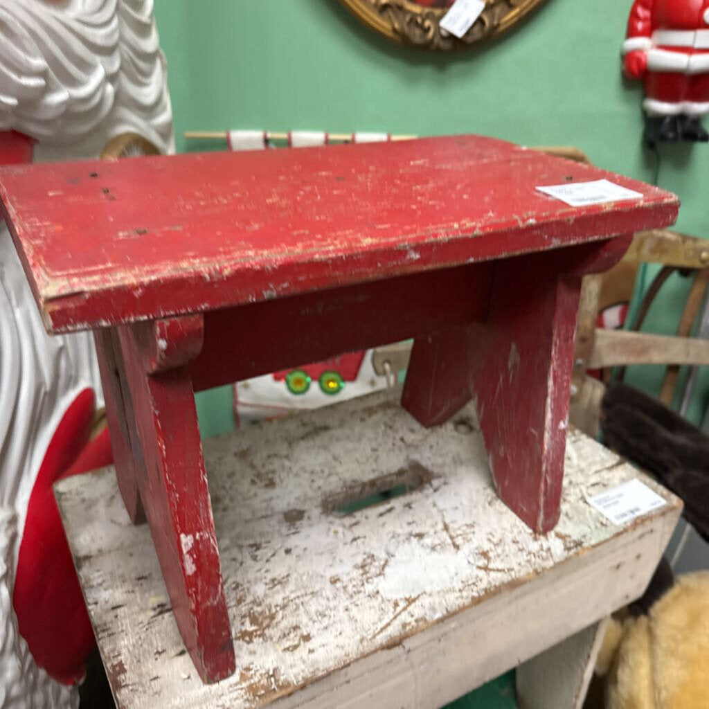 Red stool