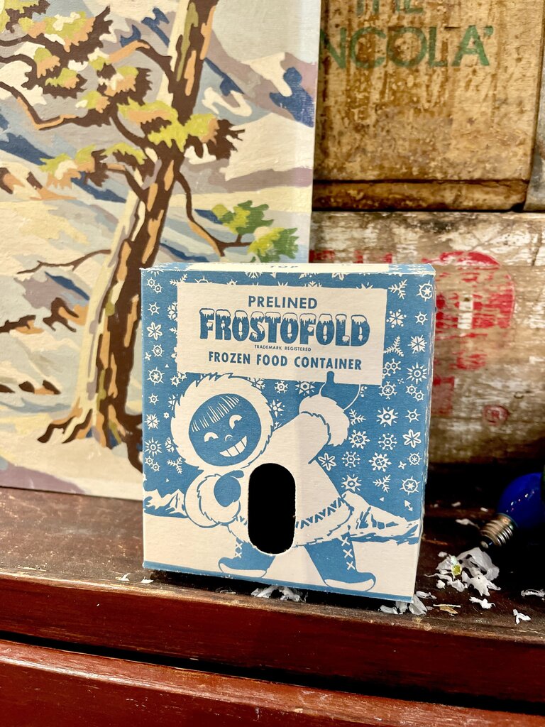 JFV- Vintage Frozen Food Container