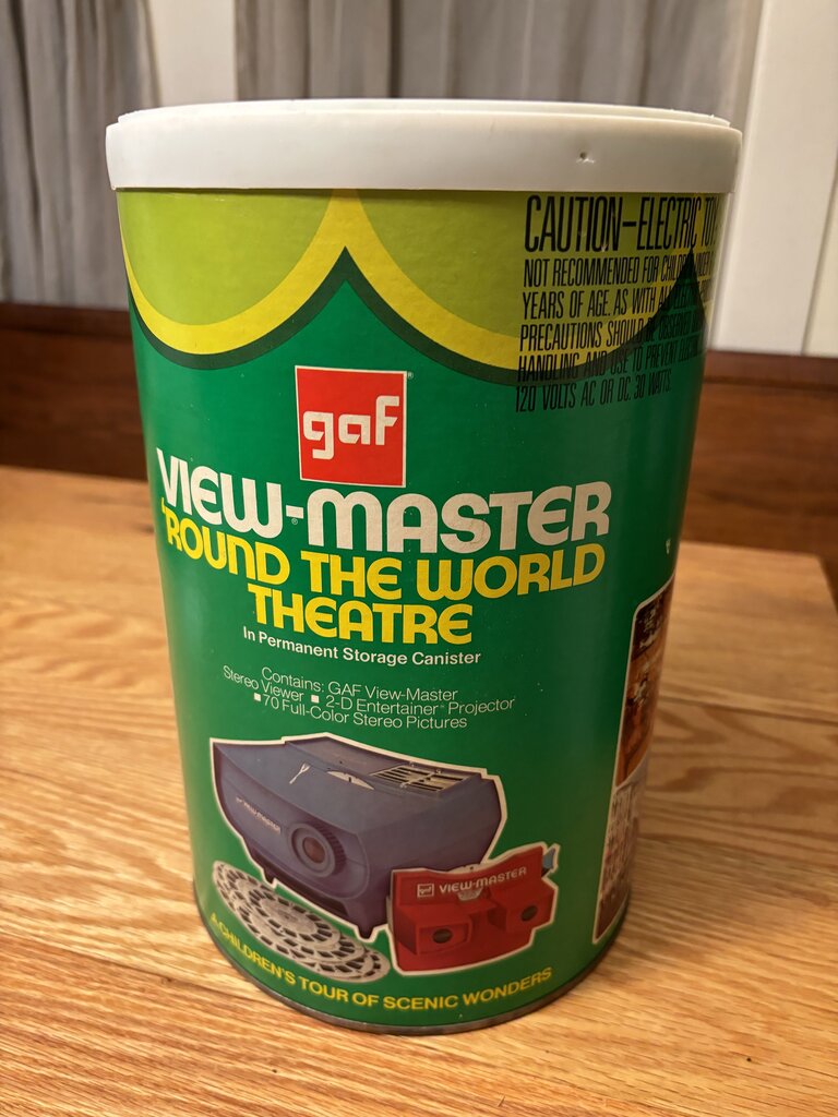 Vintage View-Master Theatre Set
